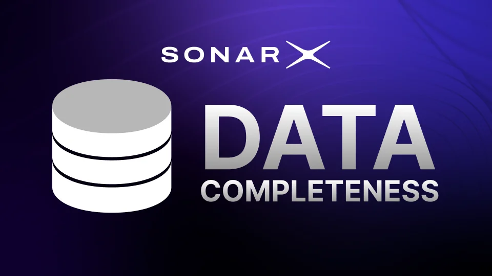 A Deep Dive into SonarX's Data Completeness Checks