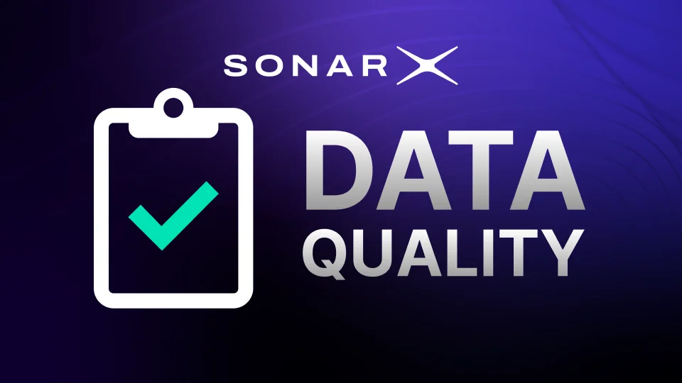 How SonarX's Data Quality Practices Address Issues on the Blockchain