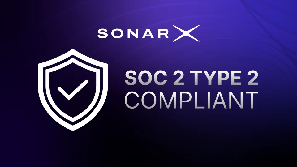 SonarX Achieves SOC 2 Type I Compliance